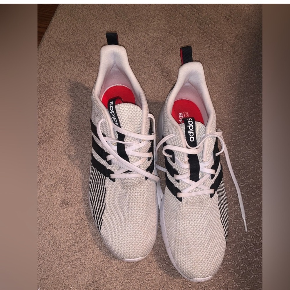 Adidas Pink Sneakers with Red Insoles (Brand New)
